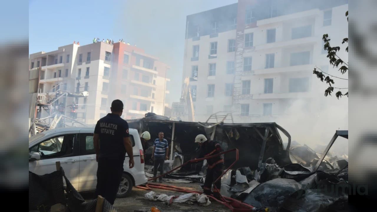 Malatya Yeşilyurt’taki yatakhane yangını: 06.15’te başladı, kontrol sağlandı