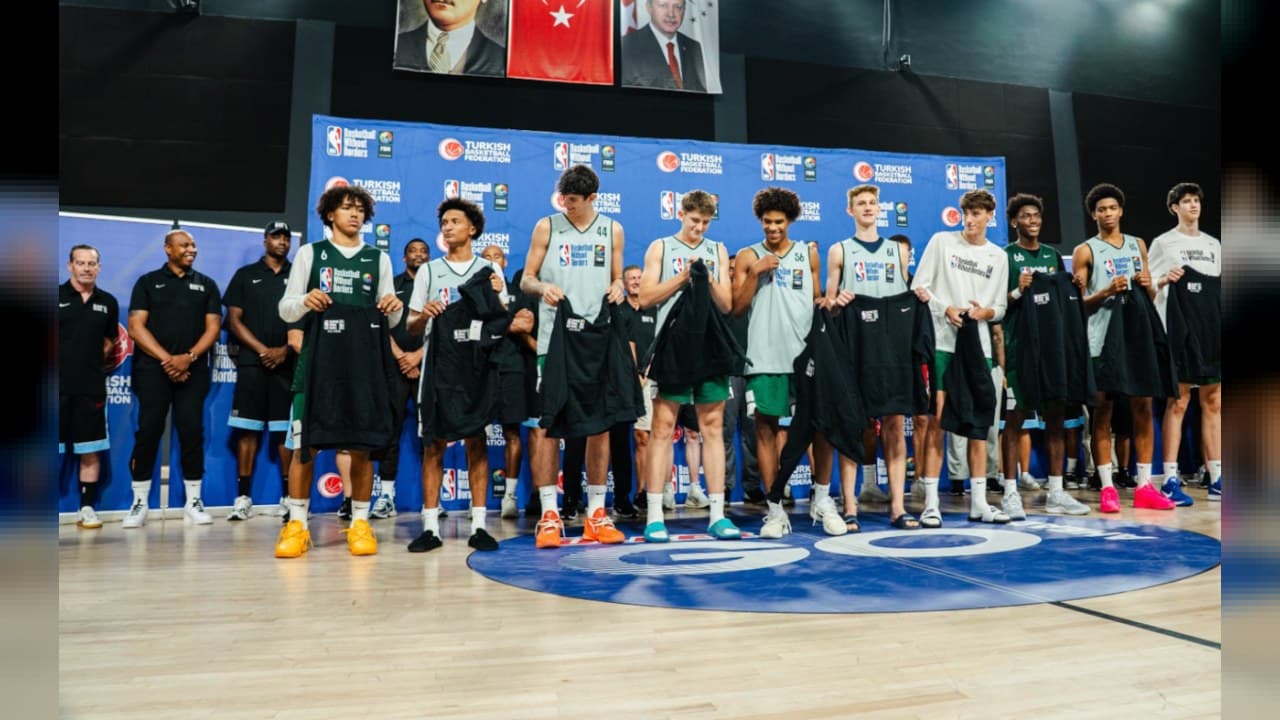 Basketball Without Borders Next Up kapanışında ödüller verildi