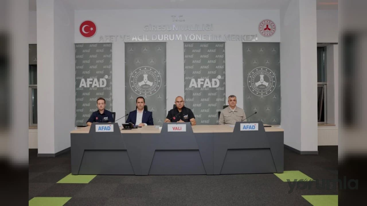 Giresun Valisi Mustafa Koç’tan “zorunlu olmadıkça trafiğe çıkmayın” çağrısı