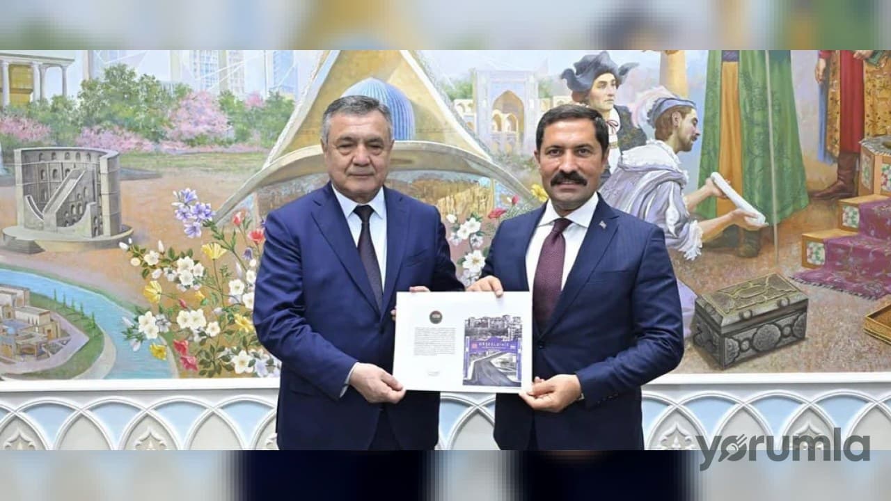 Hatay Valisi Mustafa Masatlı, Özbekistan Harezm’le ortak programda bağları anlattı