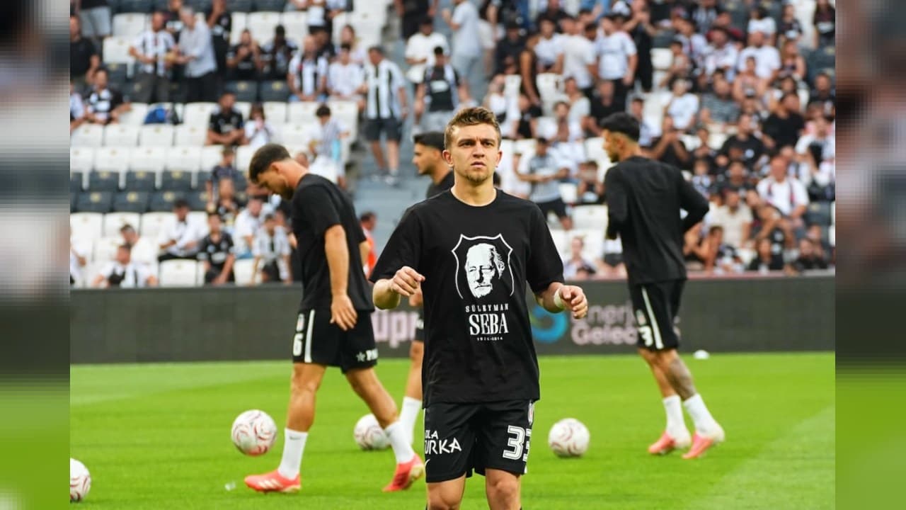 Rıdvan Yılmaz, Beşiktaş formasıyla Arca Çorum FK maçında 100. maçını yaşadı