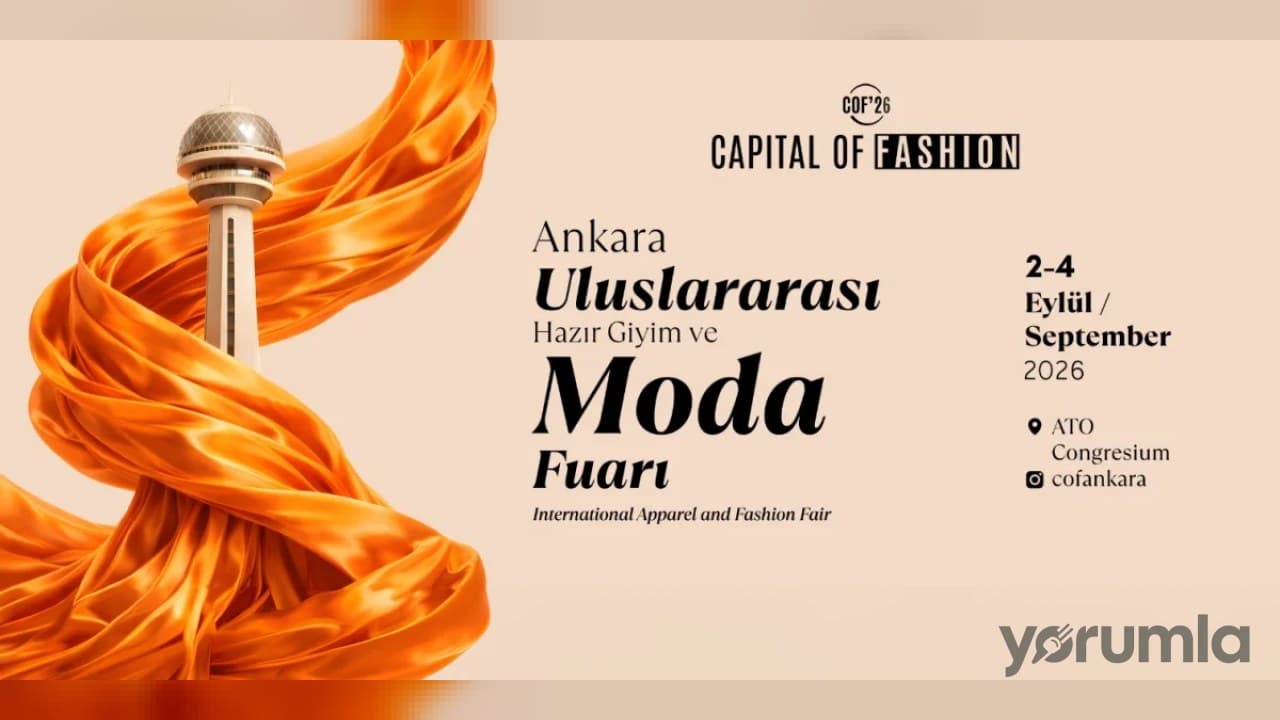 Ankara Uluslararası Hazır Giyim ve Moda Fuarı, 2-4 Eylül’de Başkent’te başlıyor