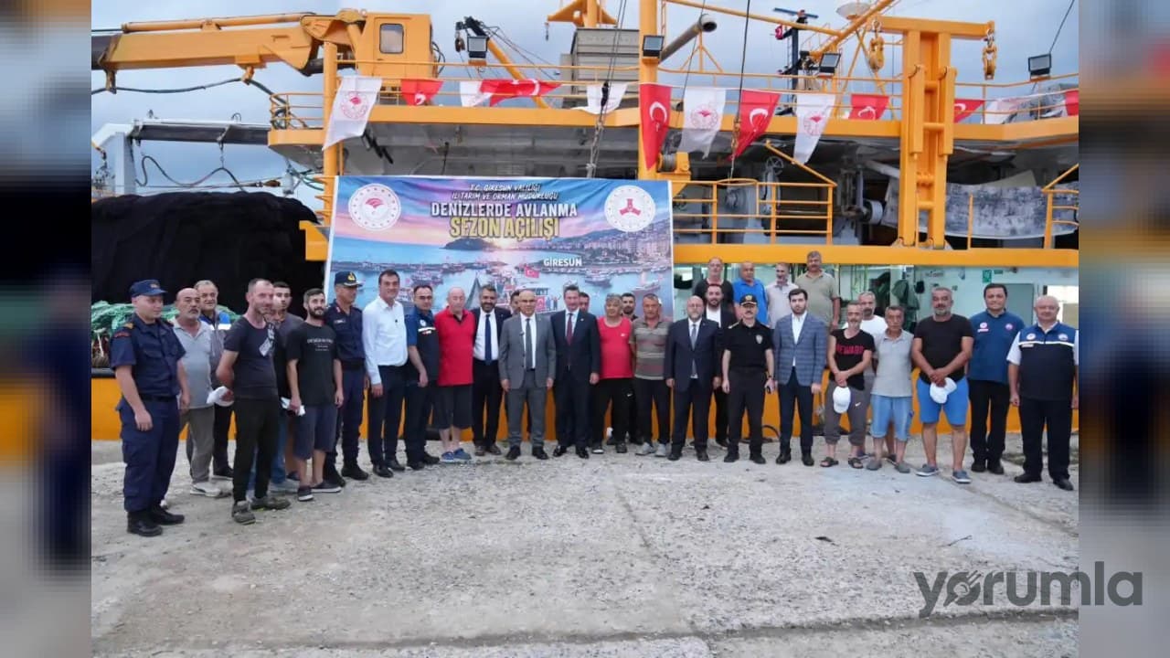 Giresun’da balıkçılar “vira bismillah” diyerek denize açıldı