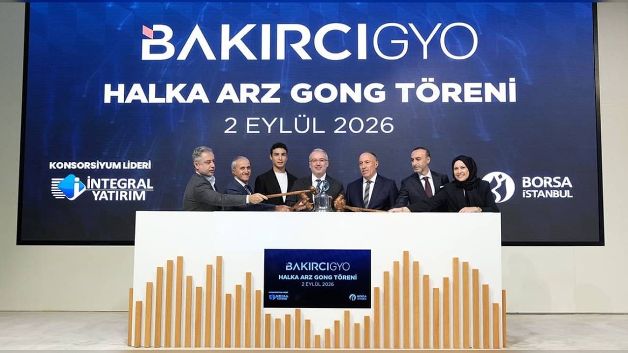 Bakırcı GYO’nun halka arzı tamamlandı: 2 milyar 159 milyon TL büyüklük