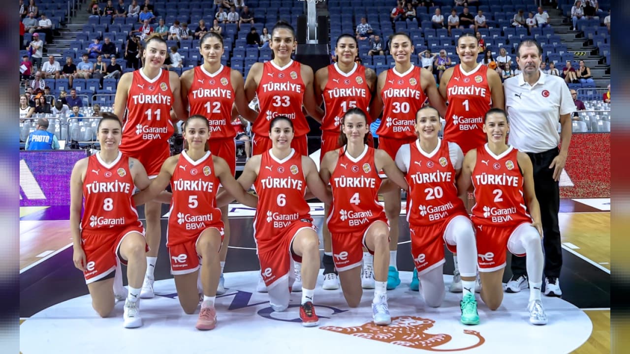 FIBA 2026 Kadınlar Dünya Kupası: A Milli Kadın'da 12 kişilik kadro belli oldu