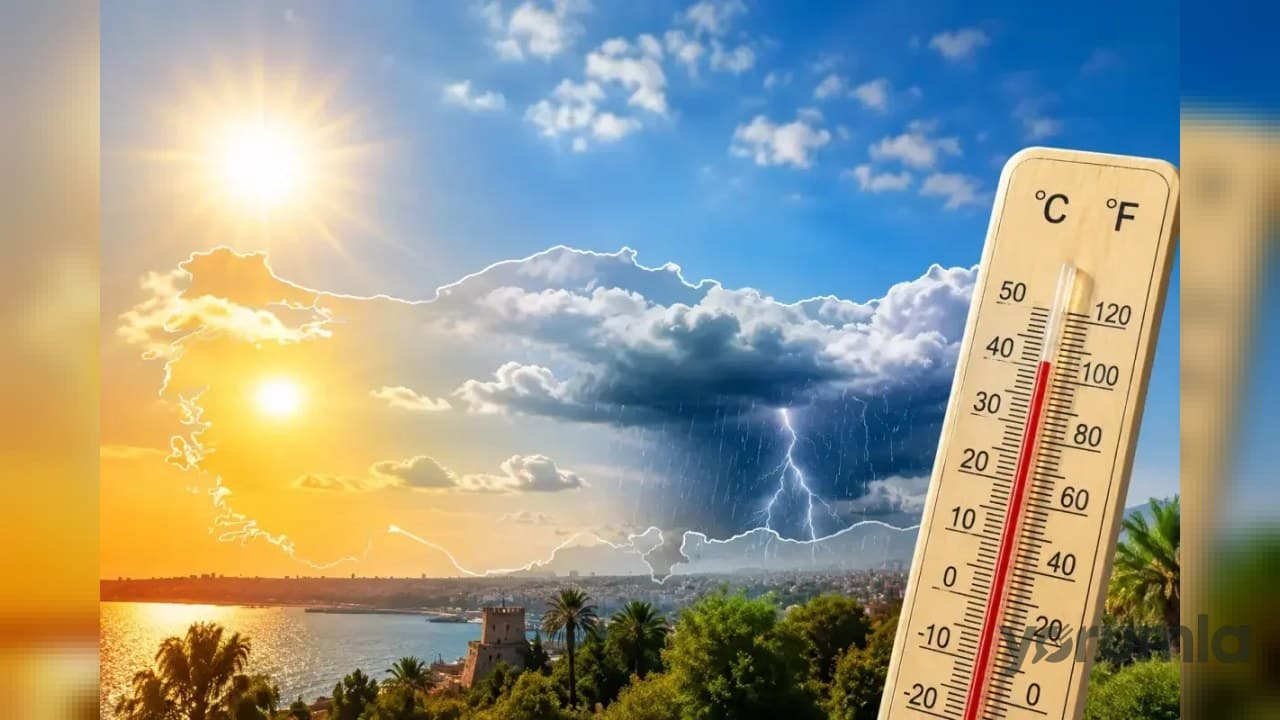 Türkiye’de sıcaklıklar sürerken bazı bölgelerde sağanak beklentisi öne çıktı
