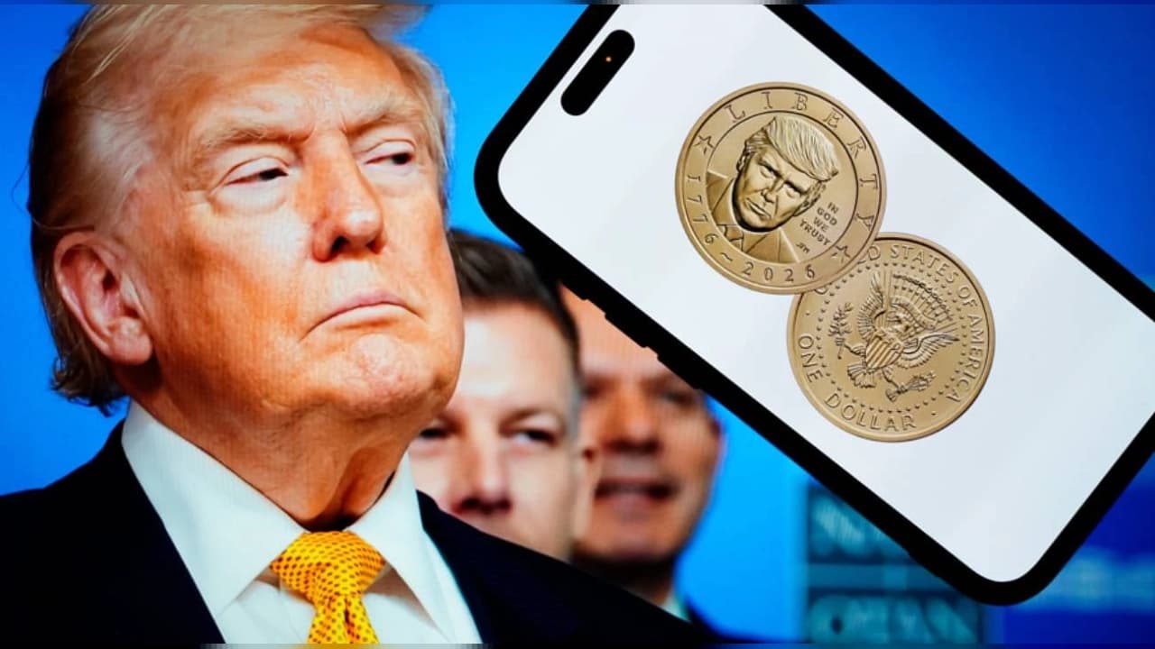 ABD Darphanesi Trump portreli 1 dolarlık paraları piyasaya sürdü