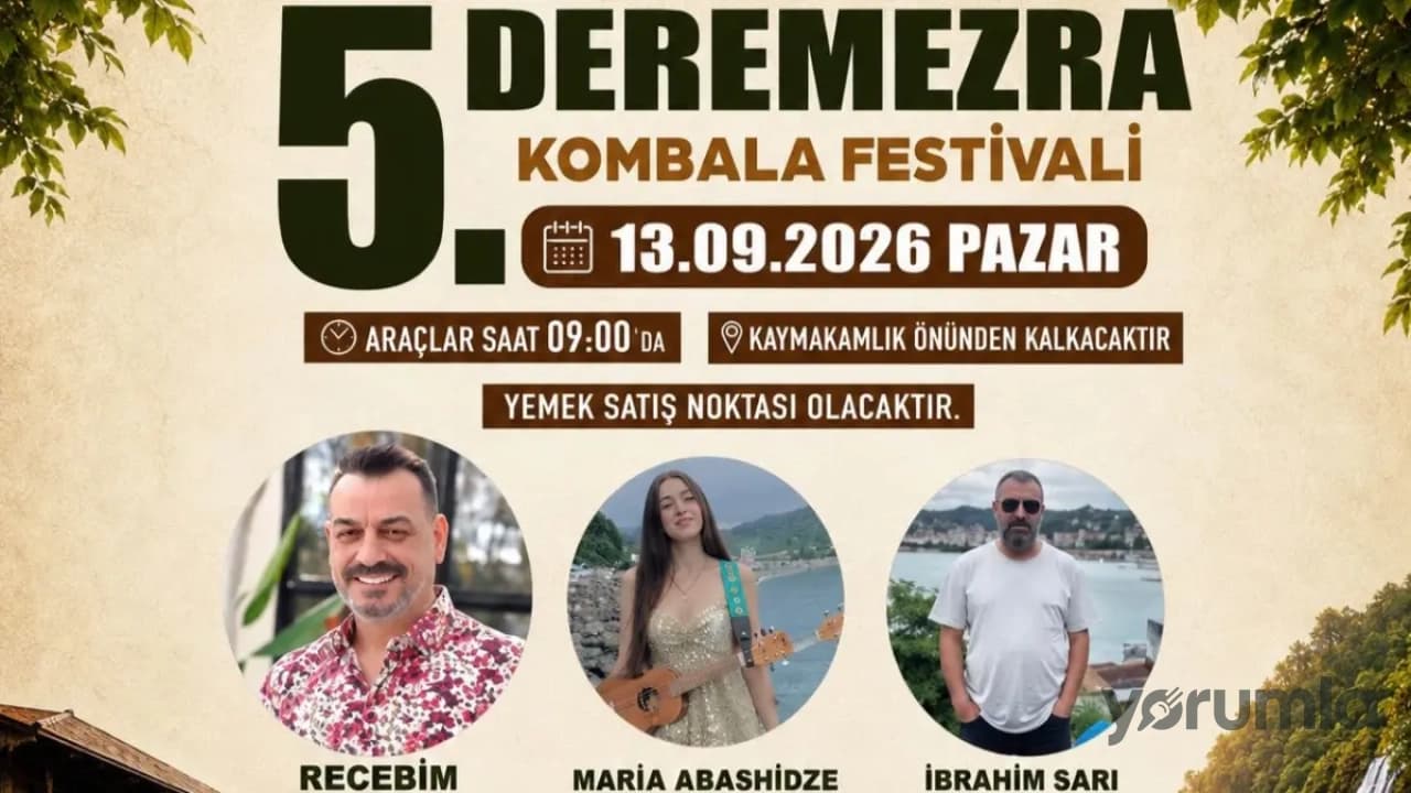 Deremezra Kombala Festivali 5’inci kez Ardeşen’de düzenlenecek