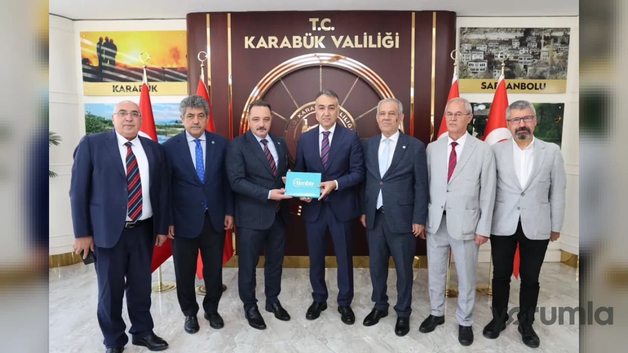 Karabük Valisi, basın temsilcileriyle görüşerek kent gündemini ele aldı
