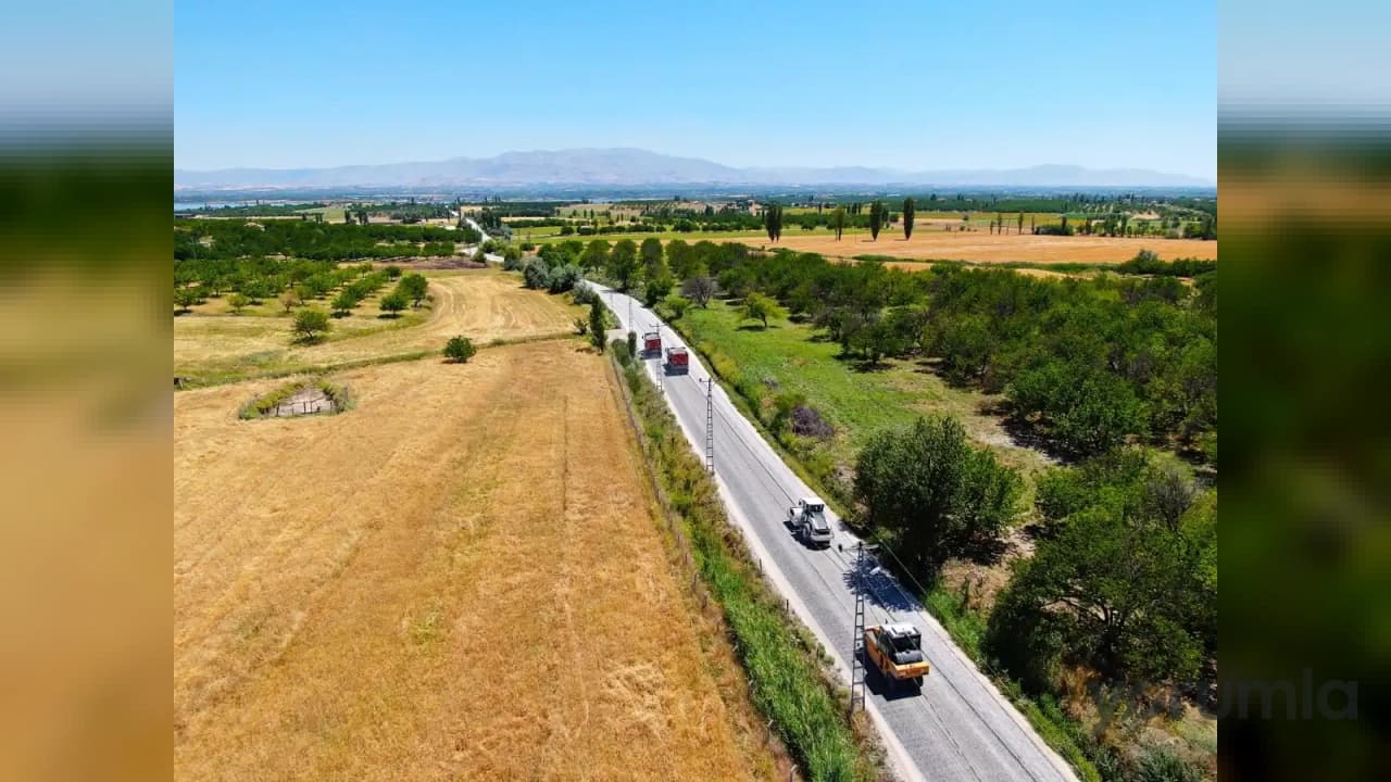 Malatya’da kırsalda 860 km asfaltlama: 281 km 1. kat, 328 km 2. kat