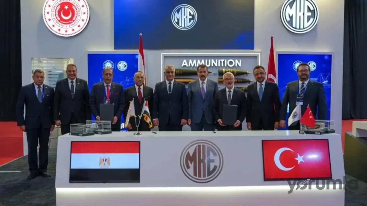 MKE-Mısır Askeri Üretim Bakanlığı: Patlayıcı başta ortak üretim mutabakatı