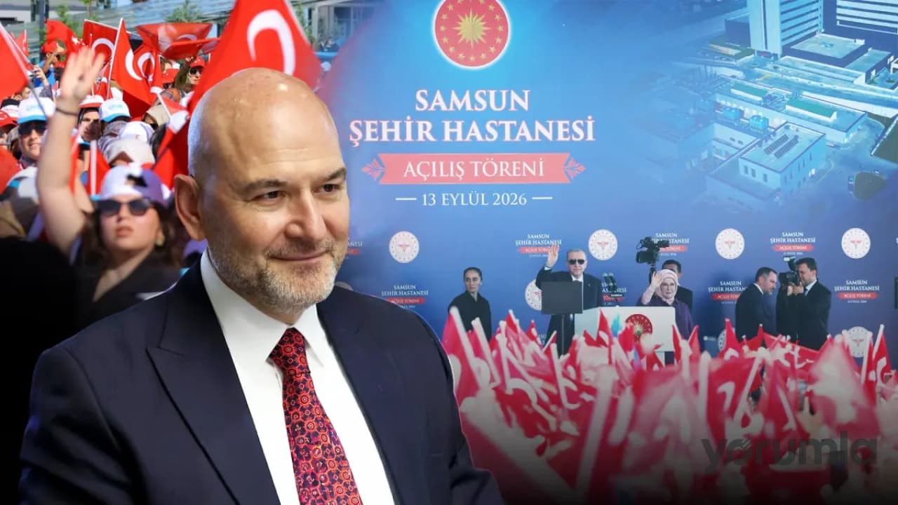 Süleyman Soylu'dan Samsun Mesajı: Türk Siyasi Hayatının Müşiridir