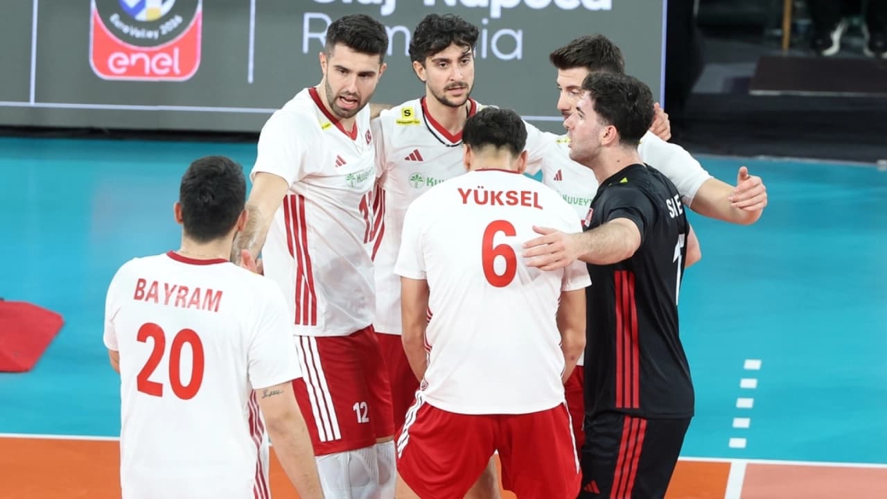 A Milli Erkek Voleybol Takımı Avrupa Şampiyonası'na Veda Etti