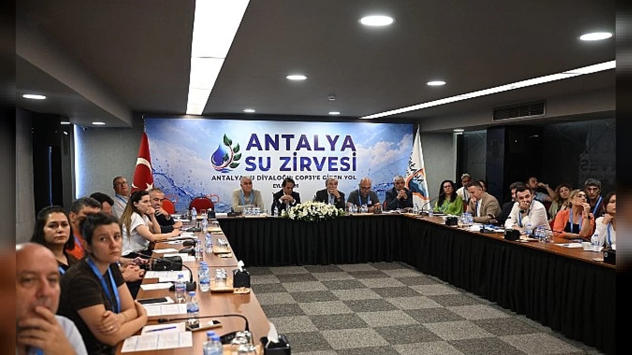 Antalya’da COP31 Öncesi Kritik Su Zirvesi: Arıtılmış Sular Tarımda Kullanılacak