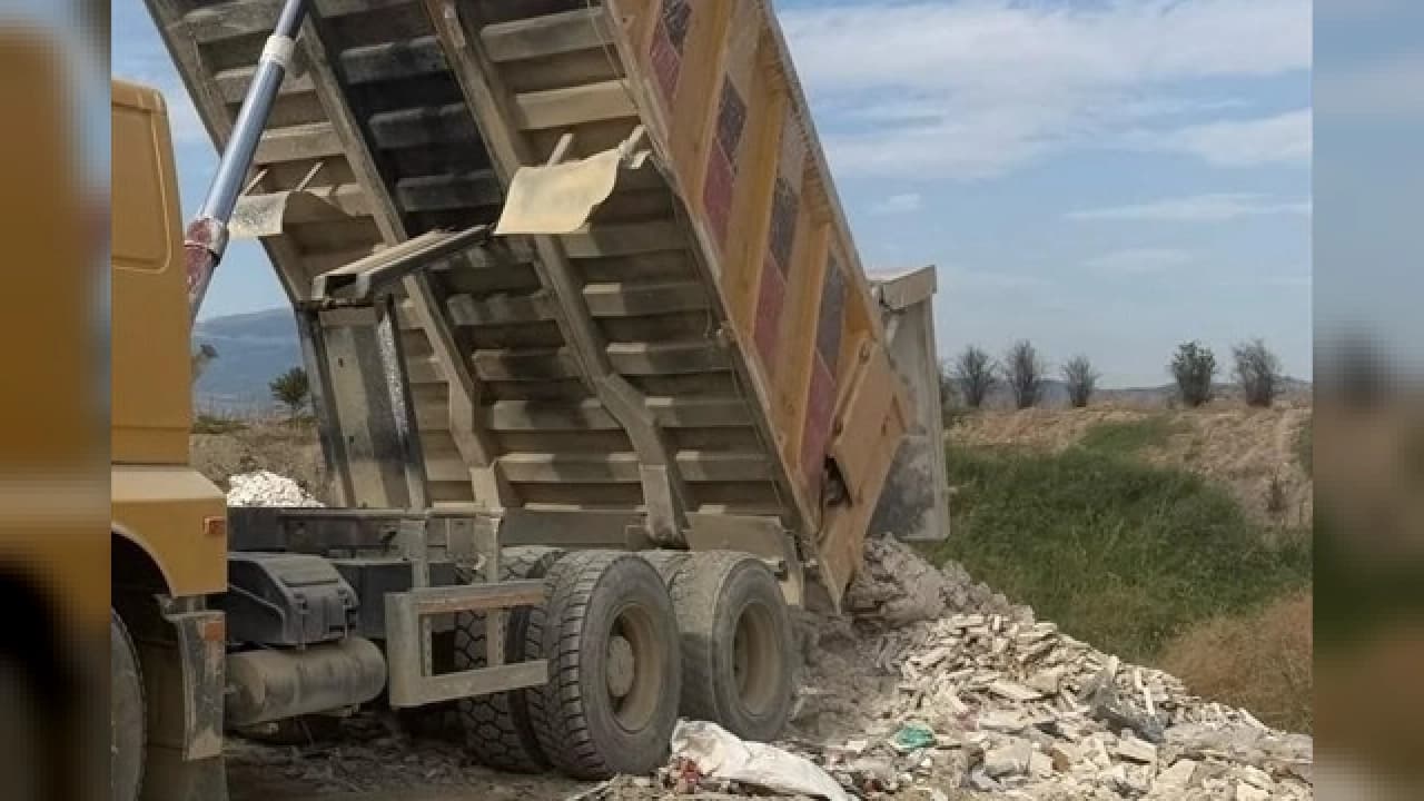 Denizli'de Kaçak Hafriyat Dökümüne Göz Açtırılmadı: 190 Bin TL Ceza!