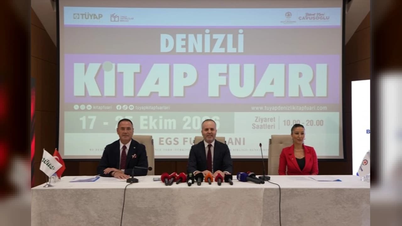 Denizli TÜYAP Kitap Fuarı Kapılarını Açıyor: 212 Yayınevi ve 80'den Fazla Etkinlik Geliyor