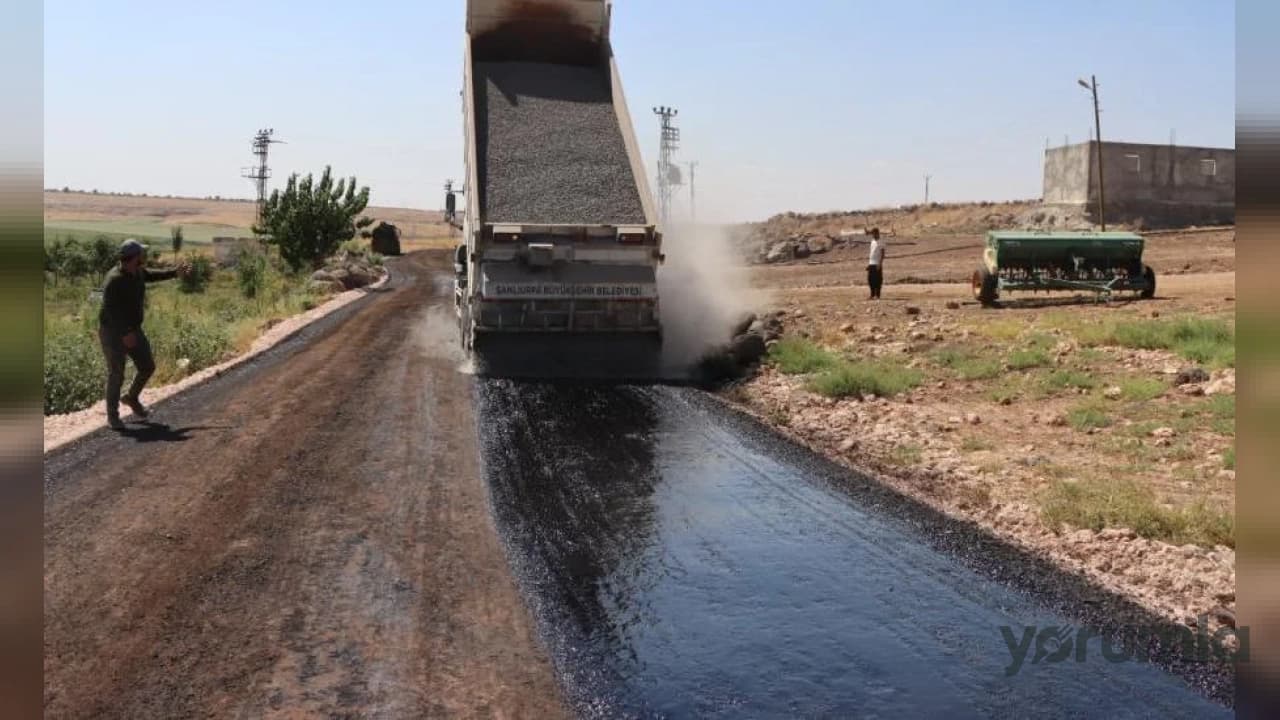 Şanlıurfa Siverek'te 5 Mahallenin Yol Çilesi Sona Eriyor: Büyükşehir'den Asfalt Hamlesi