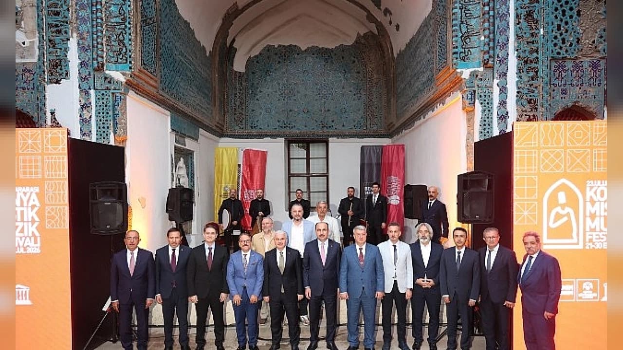 23. Uluslararası Konya Mistik Müzik Festivali Başlıyor: Şehir Kültür ve Sanatla Buluşacak
