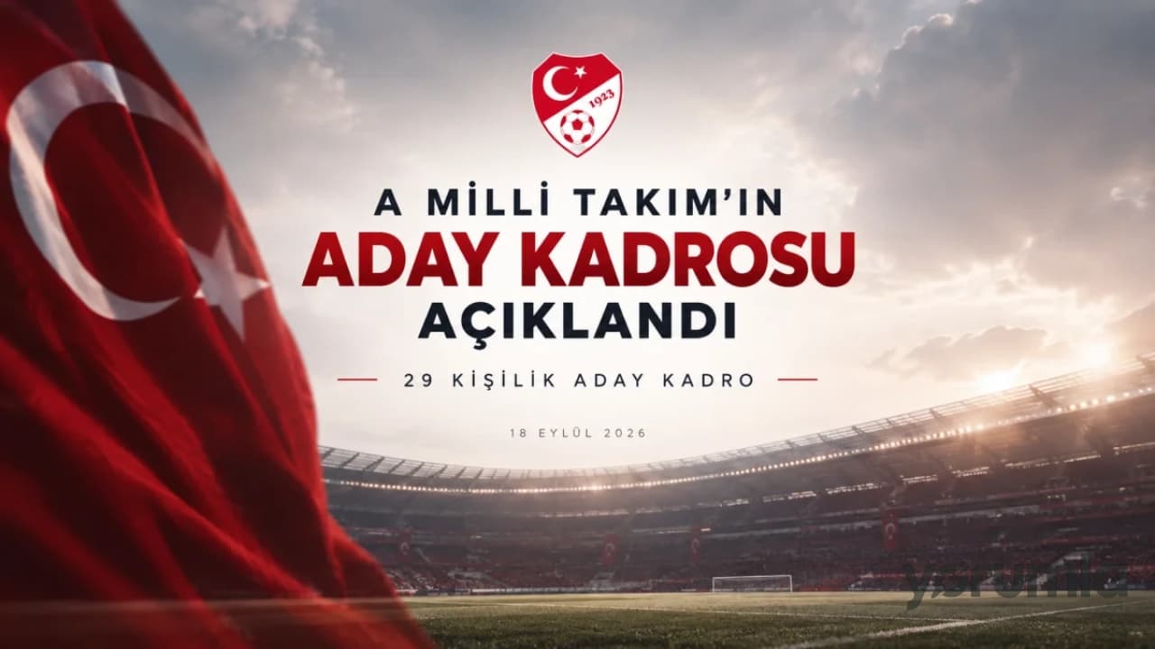 A Milli Takım'ın UEFA Uluslar Ligi Aday Kadrosu Açıklandı: Montella'dan Sürpriz Tercihler