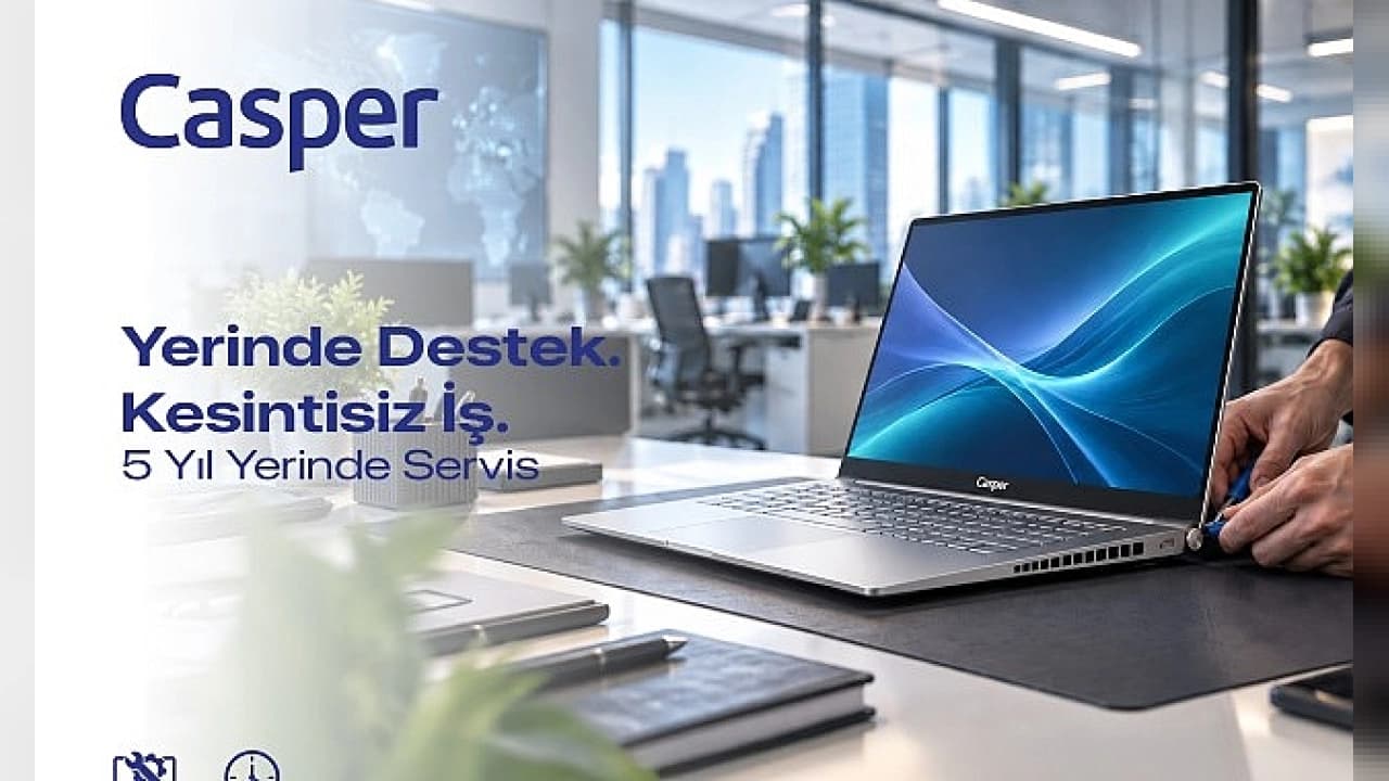 Casper'dan Kurumsal Şirketlere Yerinde Teknik Servis Hizmeti