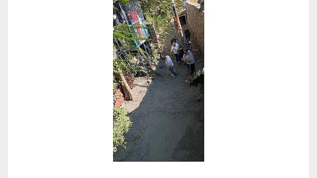 Şirince Mahallesi Dere Yatağı Islah Çalışması Tamamlandı