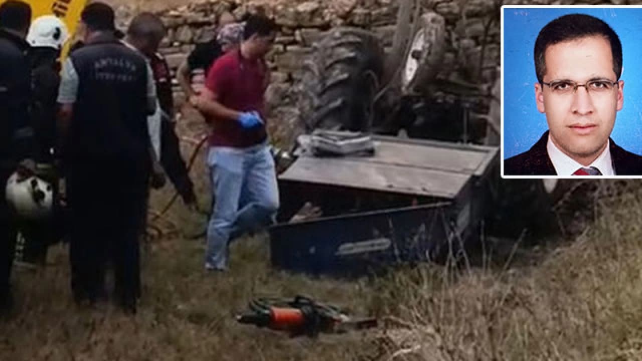 Antalya'da Traktör Kazası: Lise Öğretmeni İbrahim Yavuz Hayatını Kaybetti