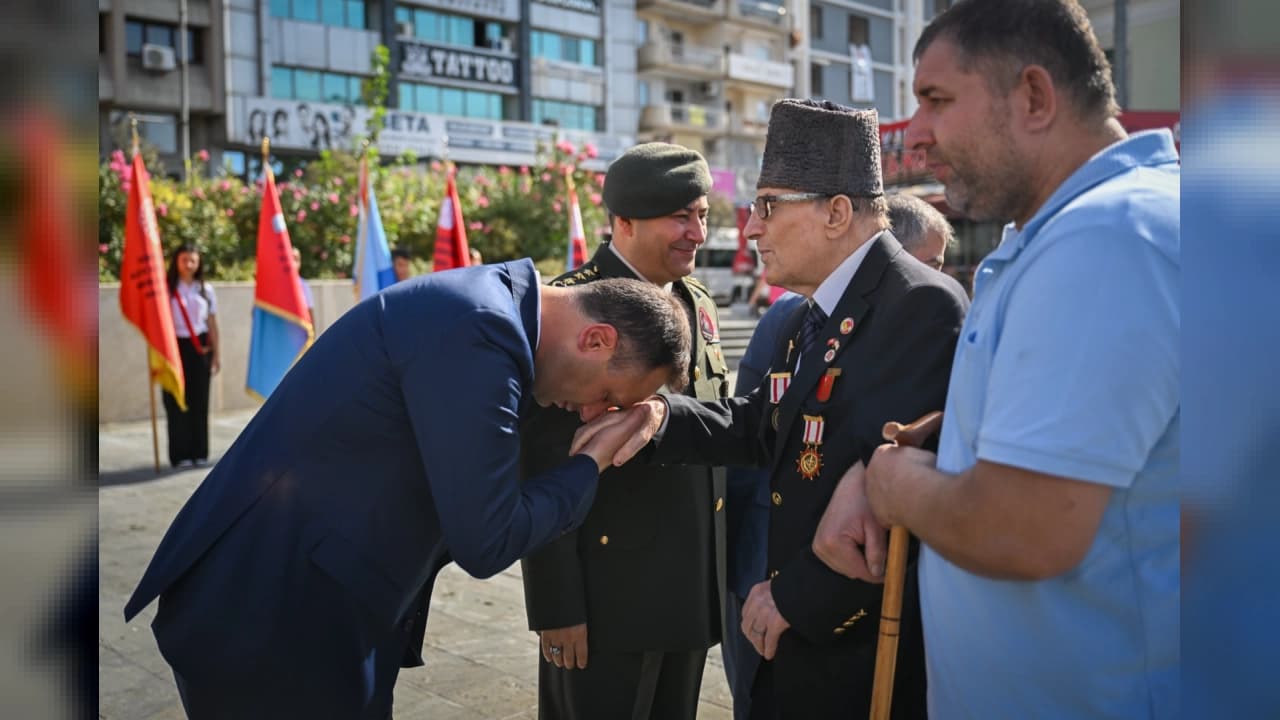 Bornova'da 19 Eylül Gaziler Günü Coşkuyla Kutlandı