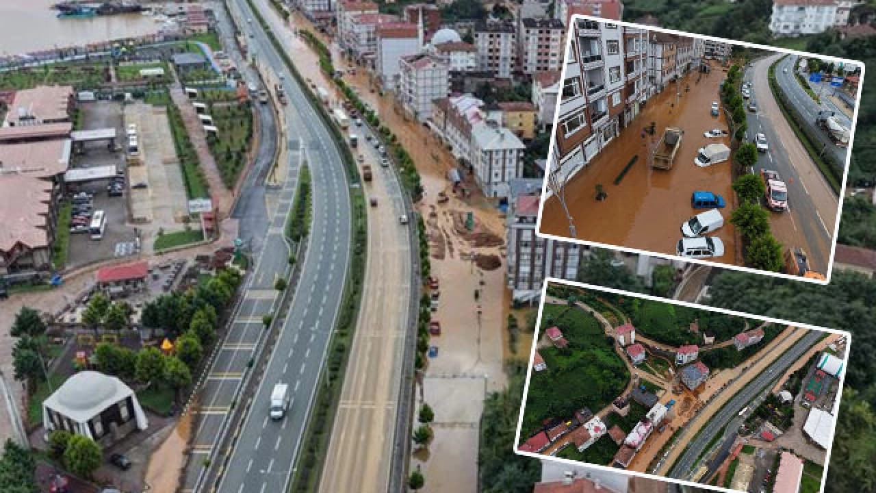 Doğu Karadeniz'de Şiddetli Yağış Hayatı Felç Etti: Trabzon ve Rize'de Sel ve Heyelan