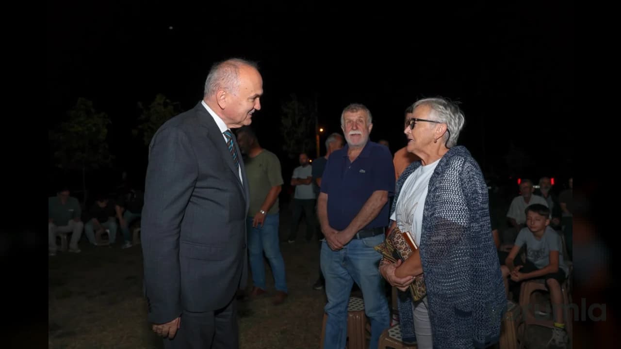 Düzce Belediye Başkanı Özlü Kirazlı’da vatandaşlarla buluştu: Asfaltsız sokak kalmayacak