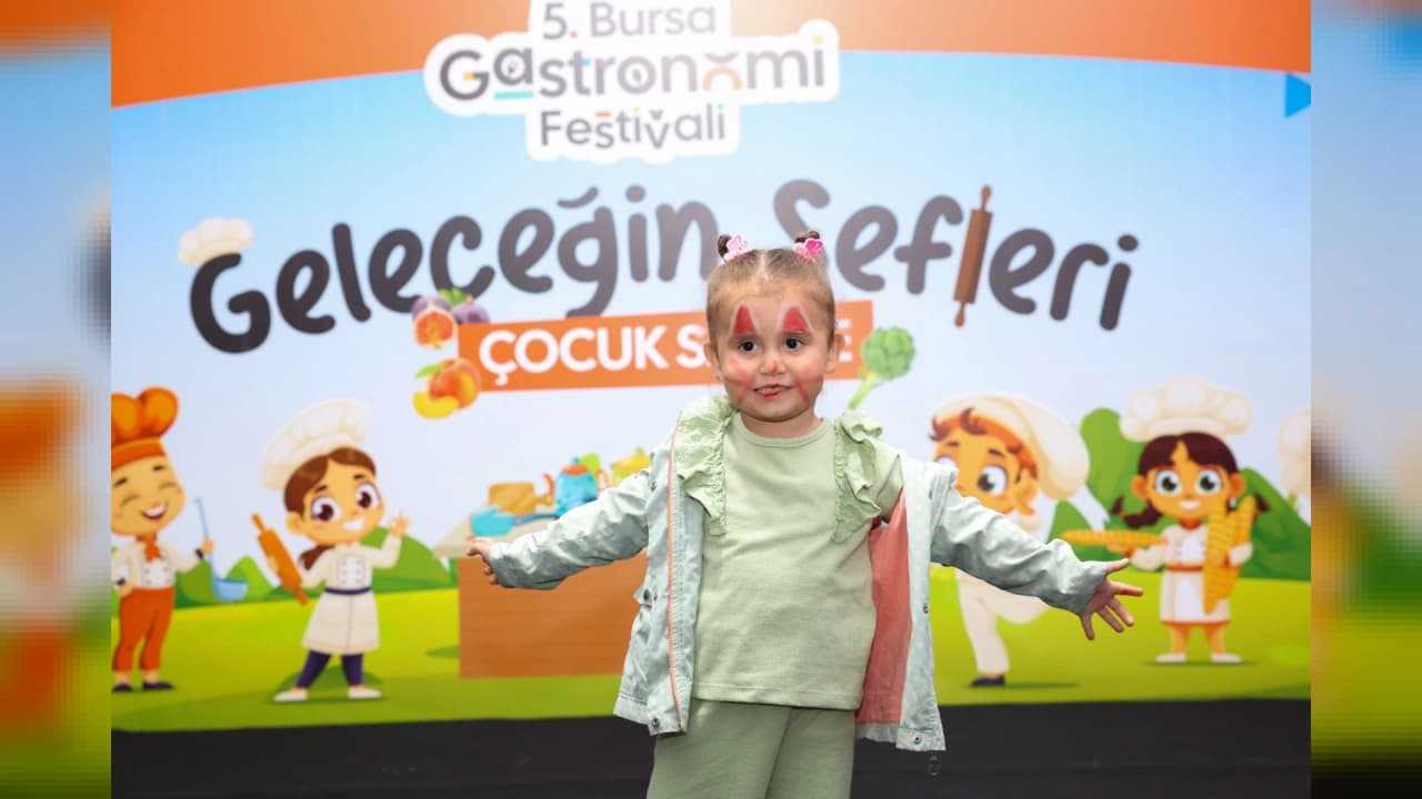 Festivalde çocuklar hem eğlendi hem spor yaptı