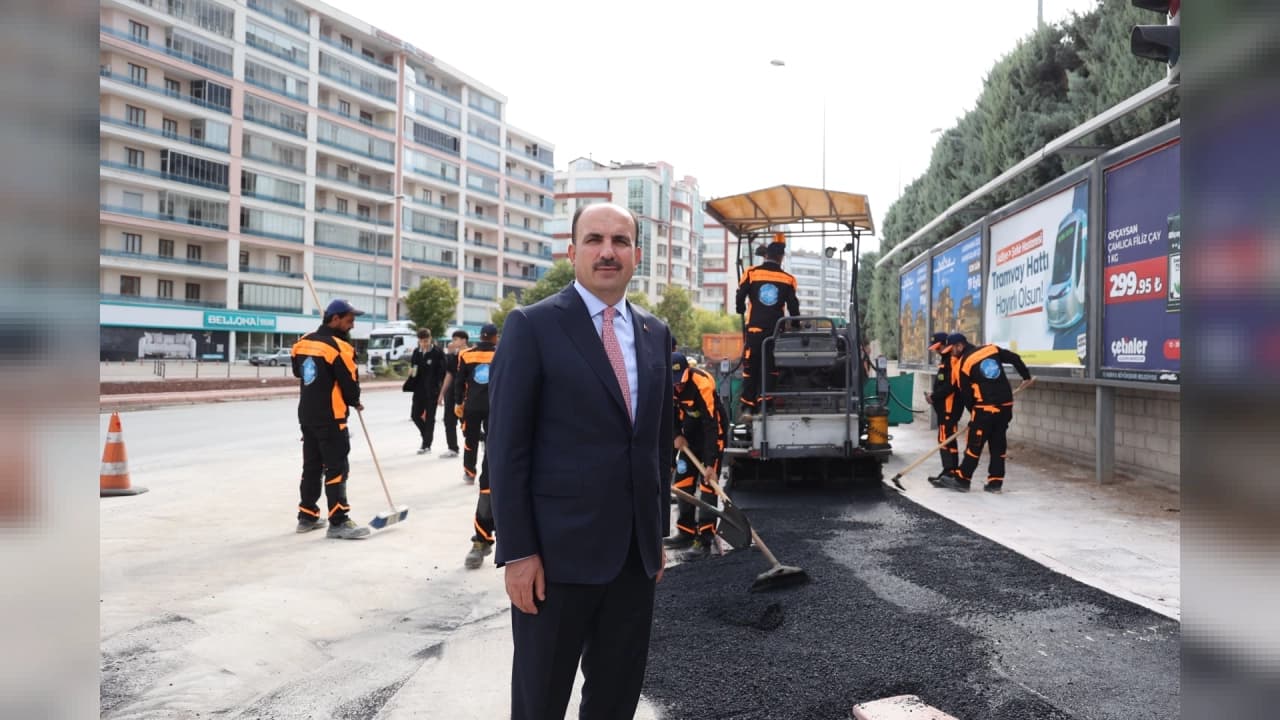 Konya'da Bisiklet Yolları İçin Özel Tamir ve Bakım Ekibi Göreve Başladı