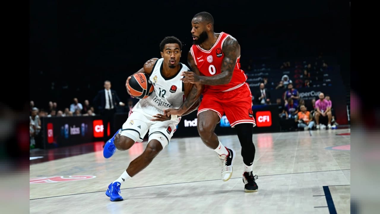 Real Madrid İlk EuroLeague Süper Kupa'nın Sahibi Oldu