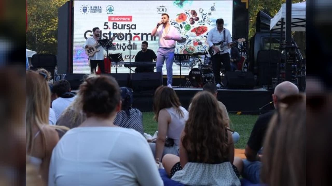 5. Bursa Gastronomi Festivali’nde Müzik Dolu İkinci Gün