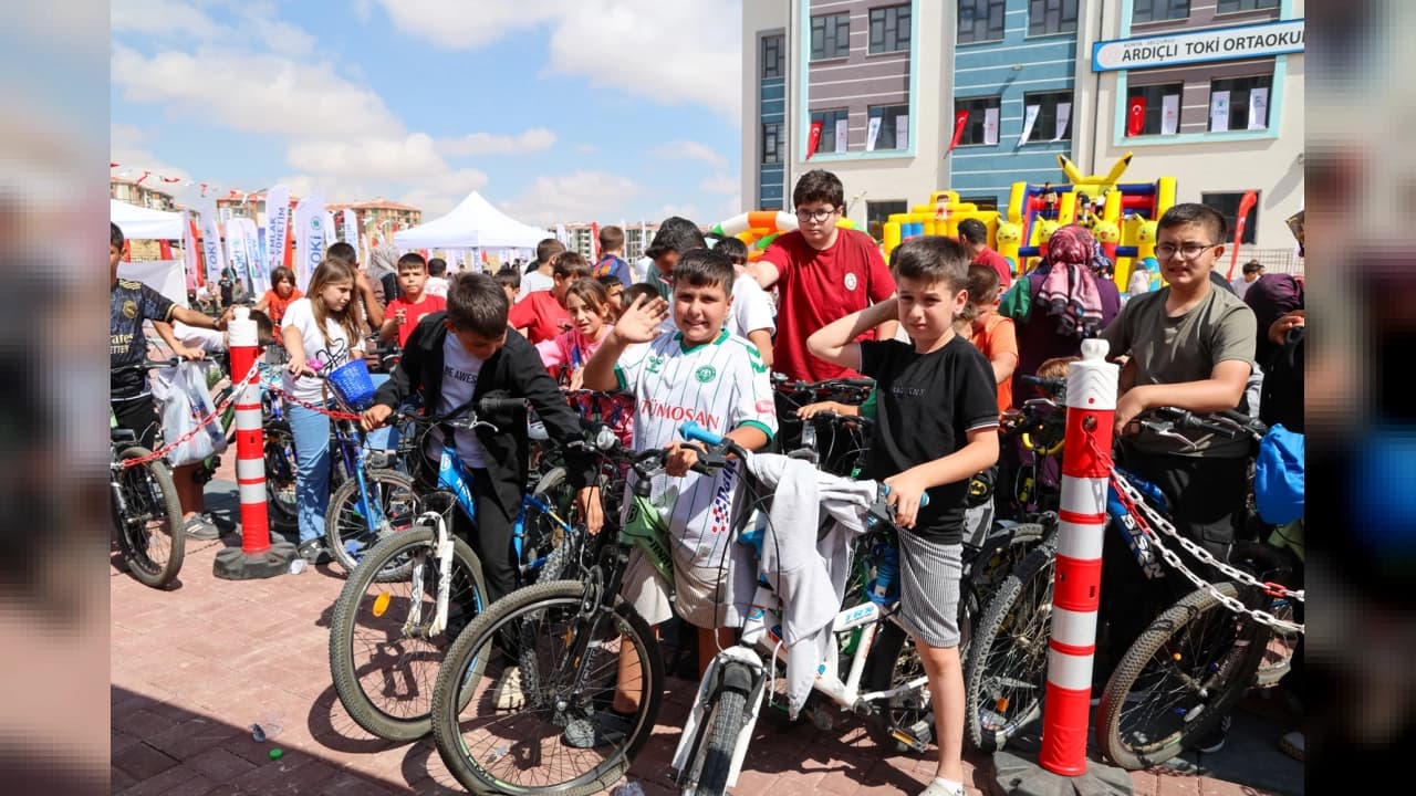 Selçuklu’da pedallar Avrupa Hareketlilik Haftası’na özel çevrildi