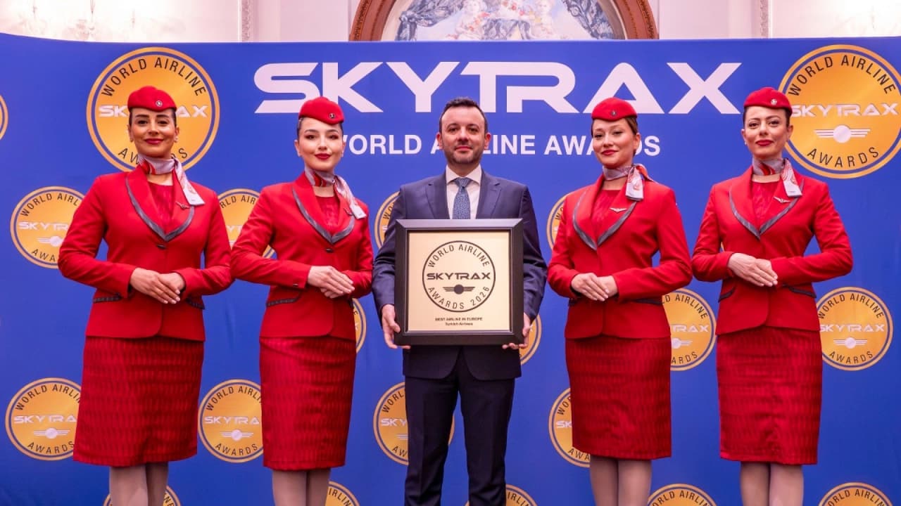 THY 2026 Skytrax Ödülleri'nde zirvede: 11. kez Avrupa'nın En İyisi oldu