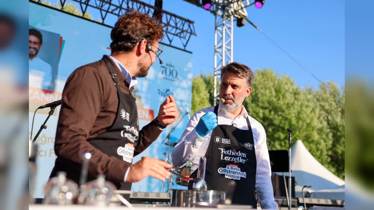 Uluslararası 5. Bursa Gastronomi Festivali'nde Füzyon Mutfağı Rüzgarı Esti