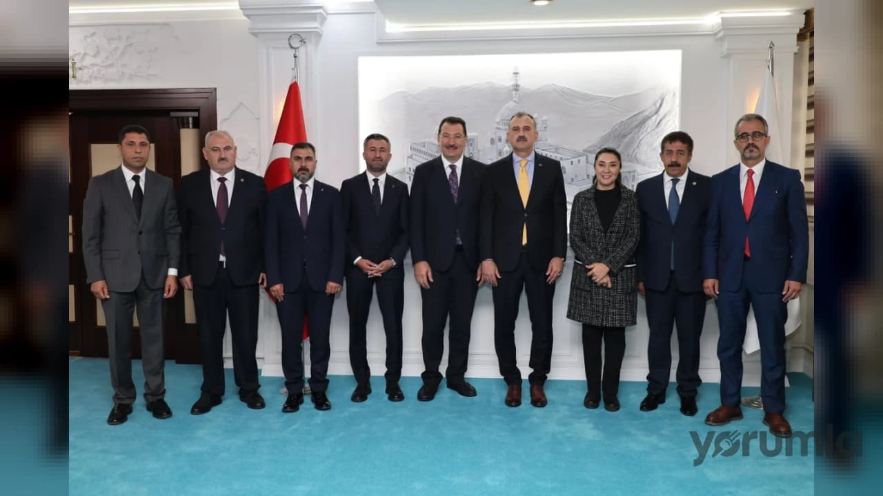 AK Parti Genel Başkan Yardımcısı Ali İhsan Yavuz'dan Ağrı Valiliği'ne Kritik Ziyaret
