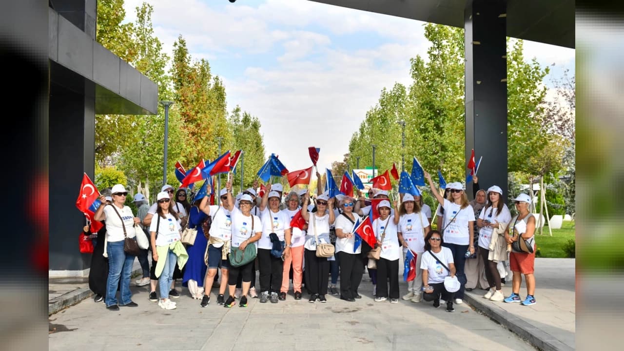 Ankara'da Avrupa Hareketlilik Haftası Kapsamında Renkli Etkinlikler Düzenlendi