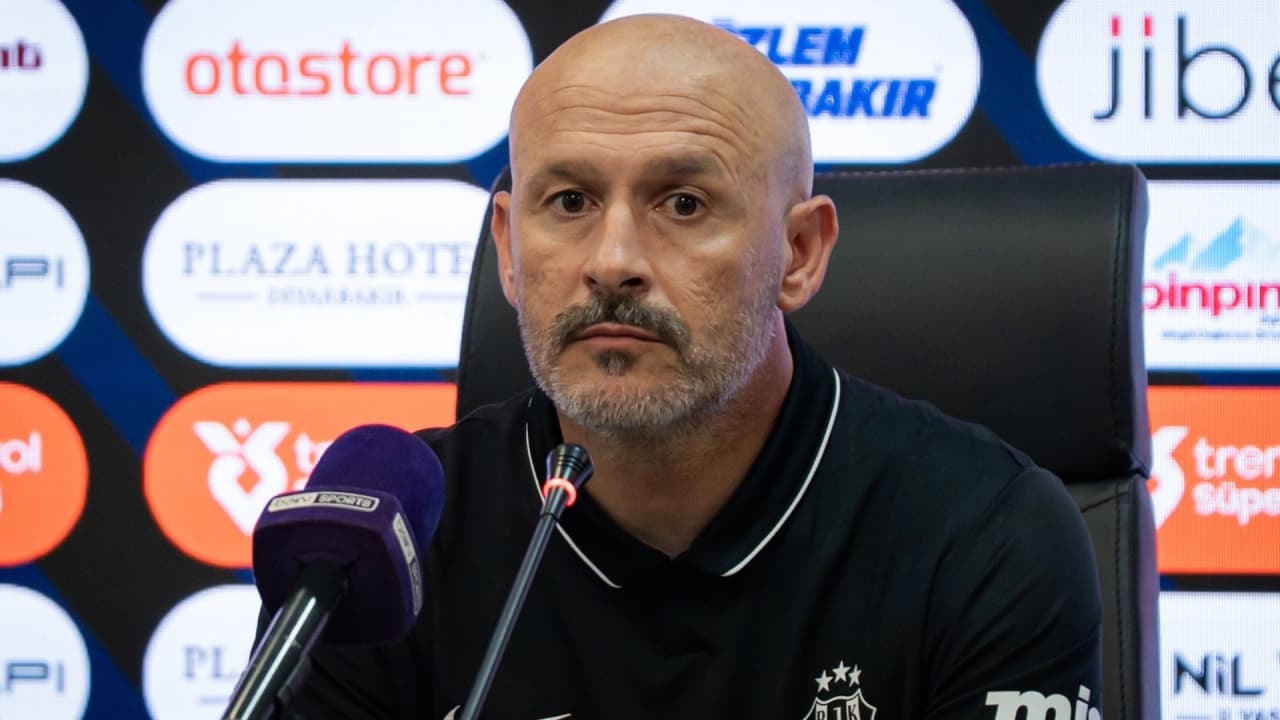 Beşiktaş'ta Vincenzo Italiano'dan Amed Sportif Mağlubiyeti Sonrası Çarpıcı İtiraf