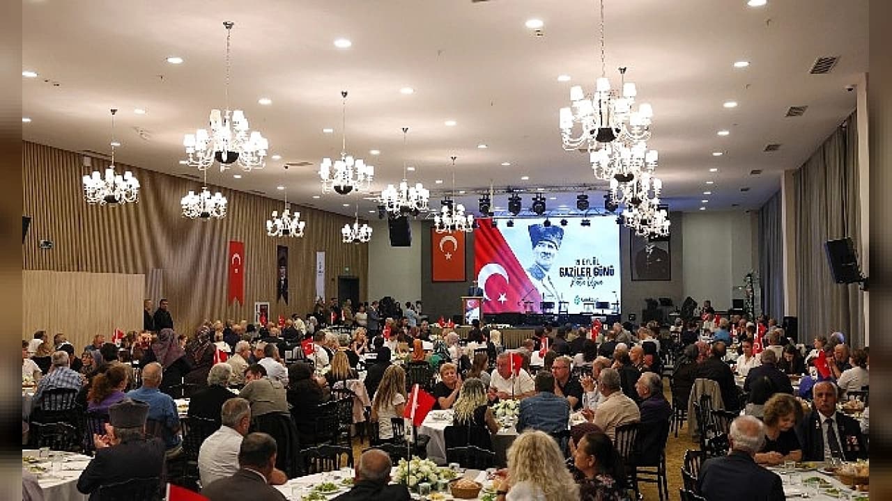 Çankaya'da Gaziler Günü Buluşması: 500 Gazi ve Şehit Yakını Yemekte Bir Araya Geldi
