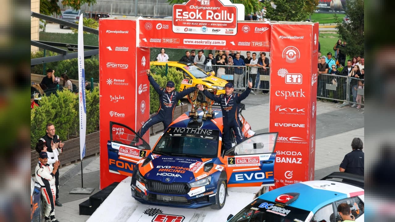 Eskişehir Rallisi'nde Zafer Uğur Soylu ve Mehmet Akif Yalçın'ın: 2026 Sezonunda İlk Zirve