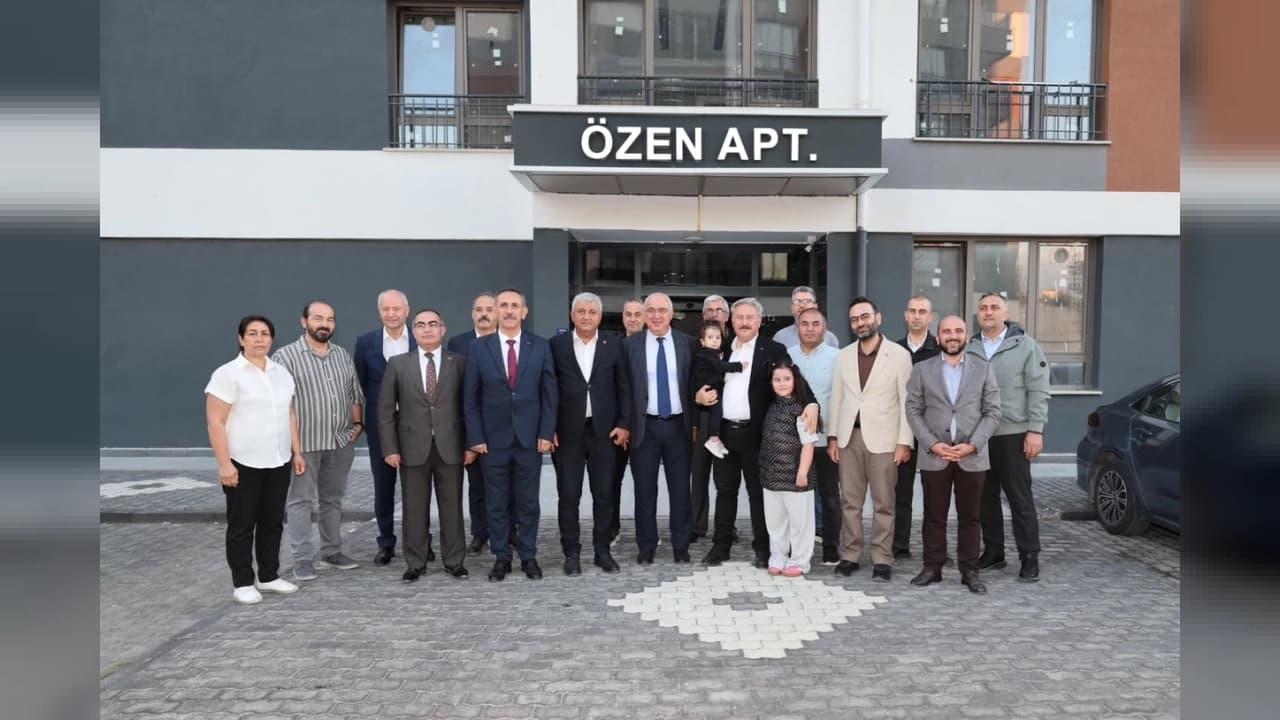 Kayseri Melikgazi'de Kentsel Dönüşüm Coşkusu: 204 Daire Sahiplerini Buldu