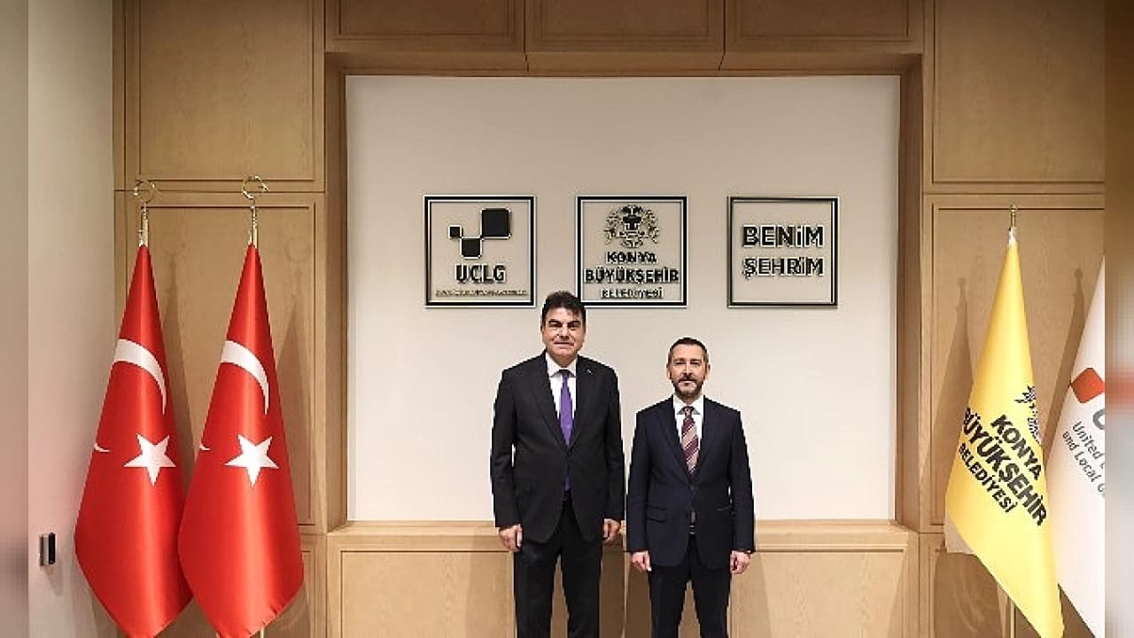 Milli Savunma Bakan Yardımcısı Musa Heybet'ten Konya Büyükşehir Belediyesi'ne Ziyaret