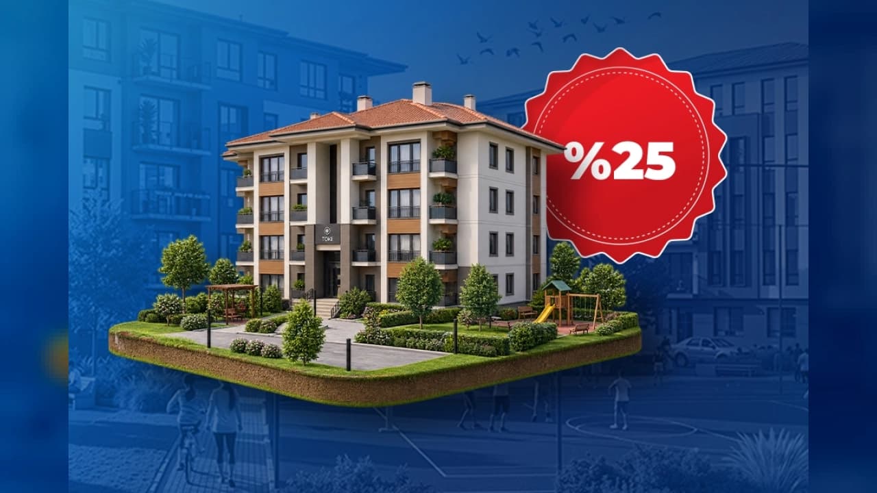 TOKİ'den Ev ve İş Yeri Sahiplerine Yüzde 25 İndirim Müjdesi: Başvurular Başlıyor