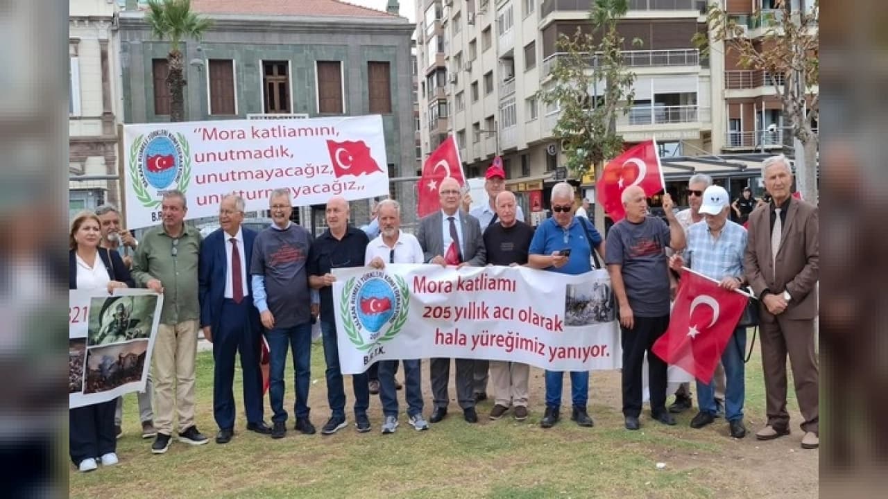 İzmir'de 1821 Mora Katliamı Anması: 205. Yılda Gündoğdu Meydanı'nda Tarihi Hafıza Vurgusu