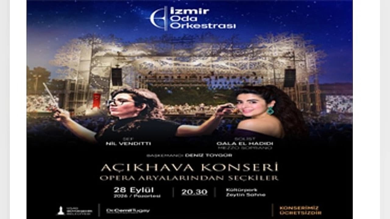İzmir Oda Orkestrası 2026-2027 Sezonunu Gala El Hadidi Konseriyle Açıyor
