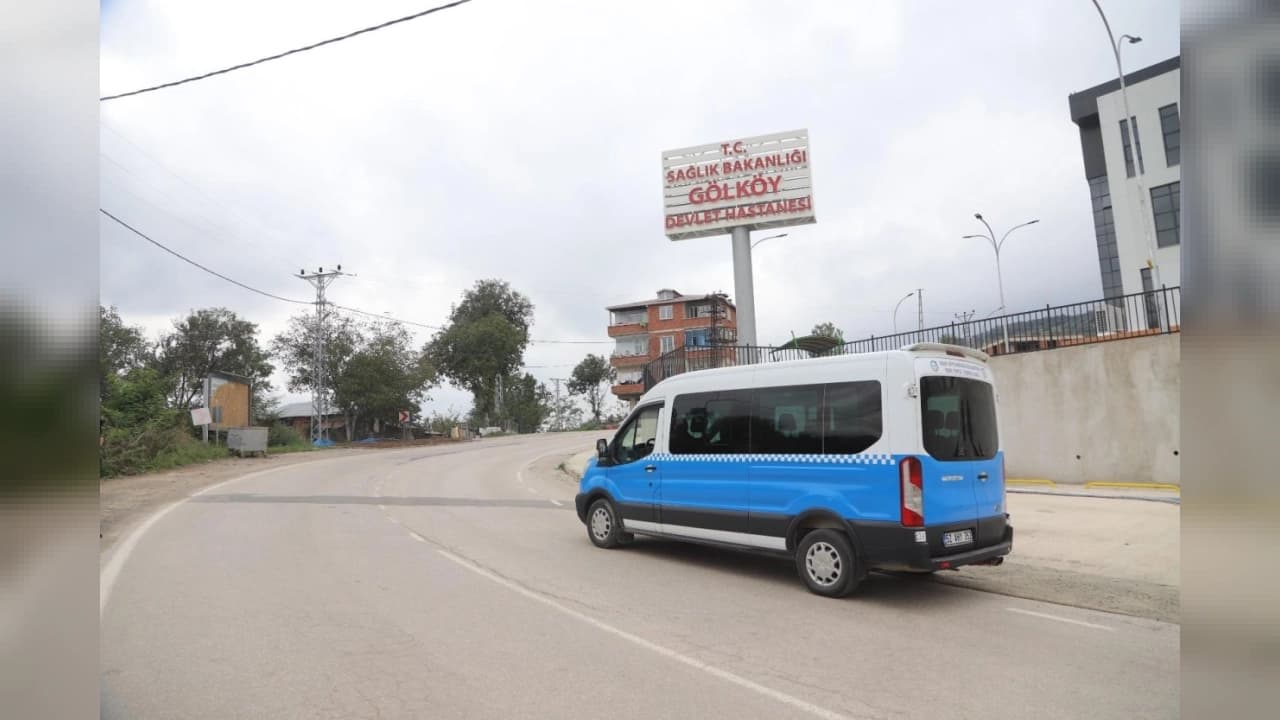 Ordu Gölköy'de Şehir İçi Dolmuş Hattı Seferlerine Başladı