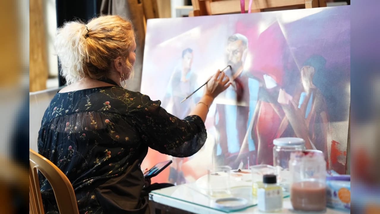 Trabzon'da 5. Uluslararası Sanat Buluşması Başladı: 8 Ülkeden 20 Ressam Bir Arada