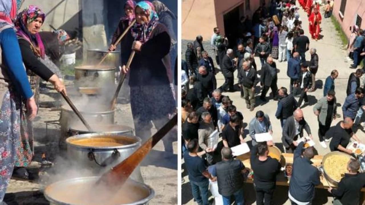 Bursa Sorgun Köyü'nde 672 Yıllık Dede Aşı Geleneği Yaşatılıyor