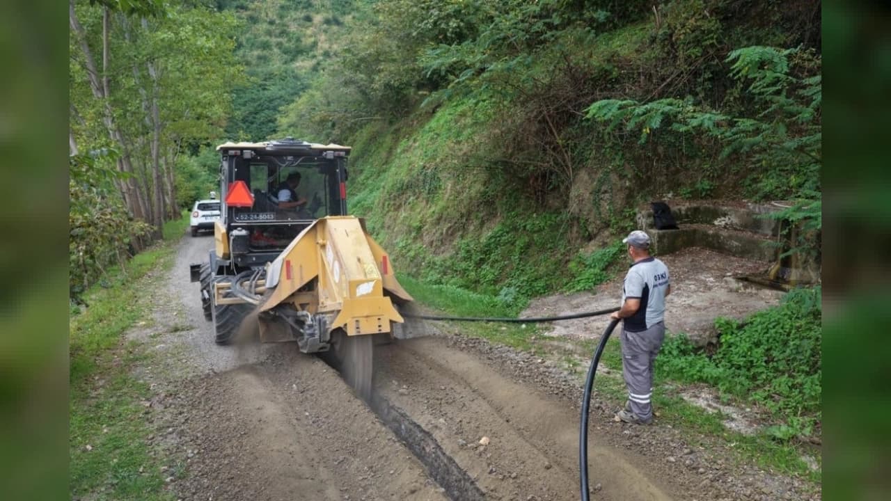 Fatsa'da Su Sorunu Çözüldü: OSKİ 1.400 Metrelik Hattı 1 Ayda Yeniledi